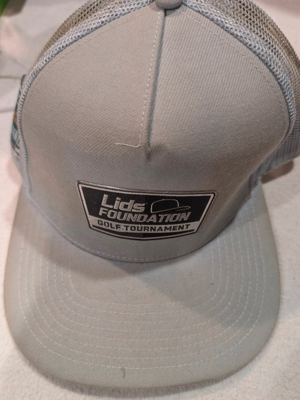 LIDS Foundation Brickyard Crossing Gray Golf Trucker Hat - 1356